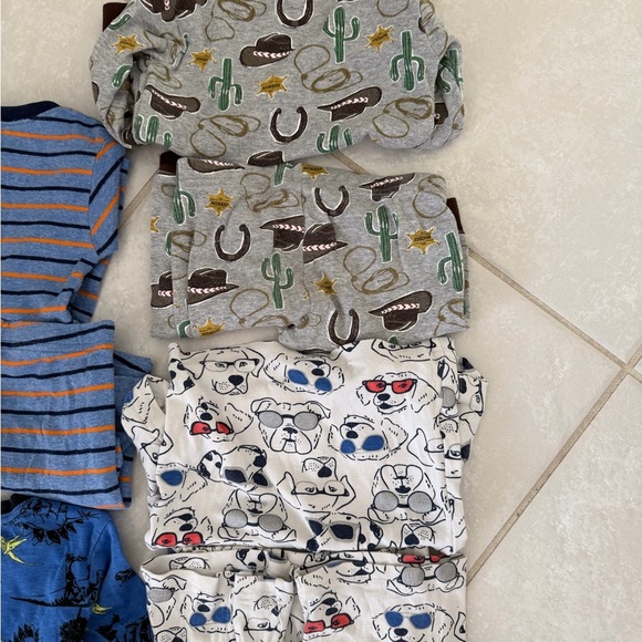 4T Marvel Avengers LS Set & 4 sets Carter Boys Long/Short Sleeve Bottoms Pajamas - Picture 9 of 16